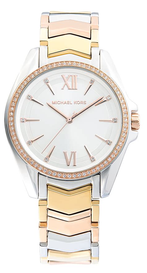 Michael Kors Women's Whitney Quartz Stainless Steel Glitz 